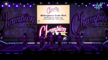 Willingboro Code Red - Willingboro code red [2024 L2 Performance Rec - 10-18Y (NON) Day 1] 2024 Champion Cheer and Dance Grand Nationals