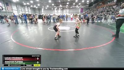 60-60 lbs Round 3 - Lucas Stevenson, Okanogan Underground WC vs Donovan Fleming, Lakeside Little Guys Wrestling