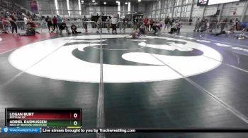 49 lbs Semifinal - Logan Burt, Buzzsaw WC vs Adriel Rasmussen, Rock Of Redmond Wrestling