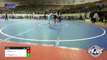 131 lbs Semifinal - Jayvyn Allami, Team Tulsa Wrestling Club vs Graham Padgett, Powerhouse Wrestling Academy