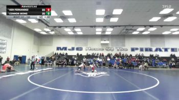 125 lbs Semifinal - Connor Jeong, Santa Rosa College vs Ken Fernandez, Sacramento City College