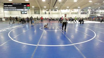 60 lbs Round Of 32 - Eric Nemec, Southside WC vs Quinn Peterson, Pembroke