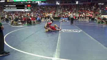 1A-144 lbs Cons. Round 3 - Jett Sornson, Treynor vs Kacyn Watson, Central Decatur