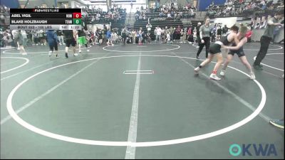 100 lbs Semifinal - Abel Vigil, Team Nomad vs Blake Holzbaugh, Team Guthrie Wrestling