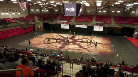 Hebron HS "Carrollton TX" at 2025 WGI Guard Southwest Power Regional