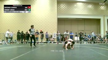 113 lbs Consi Of 32 #1 - Antonio Cuervo, Christopher Columbus HS vs Jeremy Arias, Westside Saints