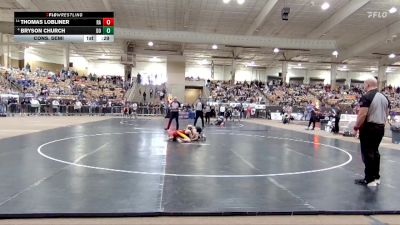 AA 113 lbs Cons. Semi - Bryson Church, Dobyns Bennett High School vs Thomas Lobliner, Ravenwood High School