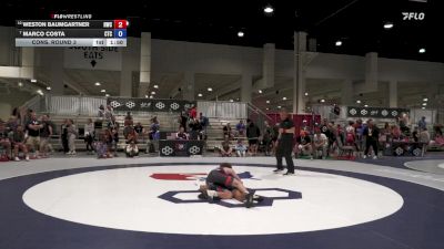 62 lbs Cons. Round 3 - Weston Baumgartner, HeadHunters Wrestling Club vs Marco Costa, Costa Training Center