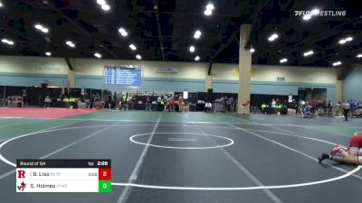 184 lbs Round Of 64 - Ben Liss, Rutgers WC vs Simeone Holmes, Virginia Tech WC