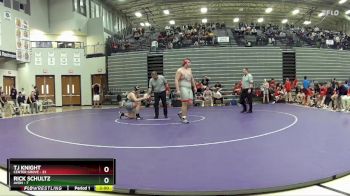 285 lbs Quarterfinals (8 Team) - TJ Knight, Center Grove vs Rick Schultz, Avon
