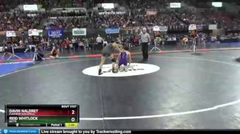 Quarterfinal - Davin Naldret, Flathead (Kalispell) vs Reid Whitlock, Butte