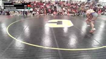 138 lbs Quarterfinal - Kozad Porter, Cheyenne East vs Caysen Ross, Burns/Pine Bluffs