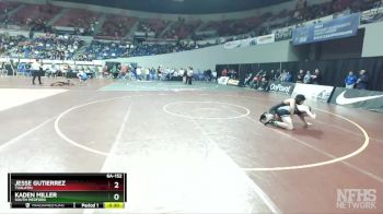 6A-152 lbs Cons. Round 4 - Kaden Miller, South Medford vs Jesse Gutierrez, Tualatin