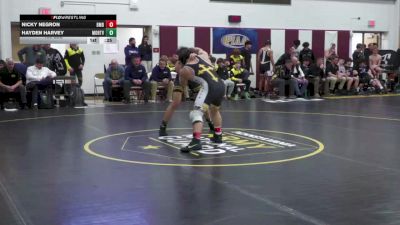 160 lbs Consy Rd Ii - Nicky Negron, Bishop McDevitt vs Hayden Harvey, Montoursville Area