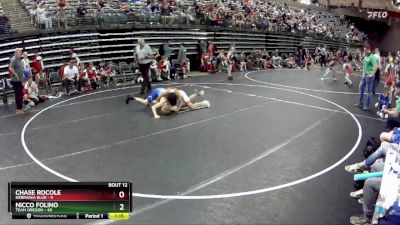 105 lbs Round 4 (6 Team) - Chase Rocole, Nebraska Blue vs Nicco Folino, Team Oregon