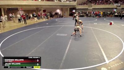 114 Championship Bracket Cons. Round 5 - Jacob Williams, Becker vs Domenek Williams, Scott West