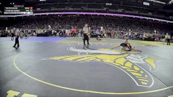 D4-113 lbs Cons. Round 1 - Dalton Savoie, Rudyard vs Tyler Mc Kenney, Capac