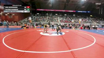 2A-190 lbs Cons. Round 1 - Erik Morgensen, Shoshoni vs Hayden Wambeke, Rocky Mountain