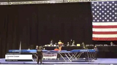 Cammie Cooper - Individual Trampoline, TEG - 2021 USA Gymnastics Championships