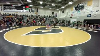 130 lbs Quarterfinal - Netanya Prell, Newcastle vs Kaitlyn Schnell, Burns/Pine Bluffs