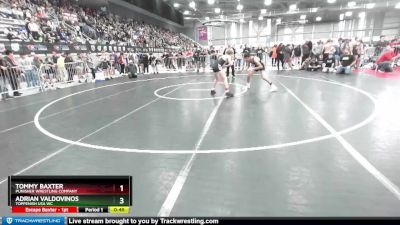 105 lbs Champ. Round 2 - Tommy Baxter, Punisher Wrestling Company vs Adrian Valdovinos, Toppenish USA WC