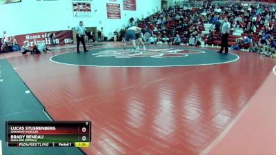 285 lbs Semifinal - Lucas Stuerenberg, Cincinnati Moeller vs Brady Bendau, Highland (Medina)