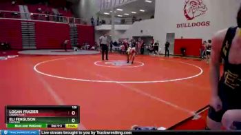 126 lbs Quarterfinal - Logan Frazier, Crown Point vs Eli Ferguson, Eastern