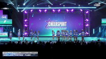 Maryland Twisters - Flash [2026 L4.2 Senior - Small - B Day 2] 2026 CHEERSPORT National All Star Cheerleading Championship