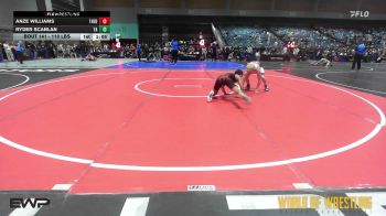 110 lbs Semifinal - Anze Williams, The Dealership vs Ryder Scanlan, Team Aggression