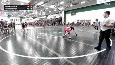 65 lbs Champ. Round 1 - Thomas Delich, Greater Heights Wrestling vs Walter Simon, Purler Wrestling Academy