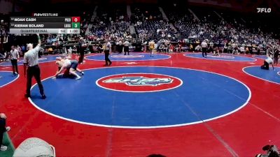 2A-215 lbs Quarterfinal - Noah Cash, Pike County vs Kieran Boland, Lovett School