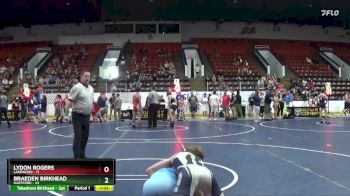 145 lbs Cons. Semi - Lydon Rogers, Lakewood vs Braeden Birkhead, Hartford