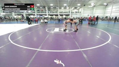 215 lbs Consi Of 8 #1 - Gage Johnson, Noble vs Cristian Martinez, BA Wrestling