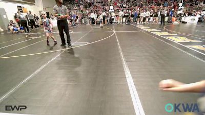 51 lbs Quarterfinal - Ember Shelton, Team Tulsa Wrestling Club vs Aniston Mills, Keystone Kids Wrestling Club