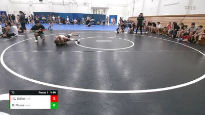 75 lbs Cons. Round 1 - Colton Bailey, Durham Elite vs Dominic Flores, Wright Wrestling Academy