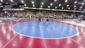 157 lbs Cons. Round 1 - William Alt, Eastside United vs Trenten Gray, Moorcroft Mat Masters