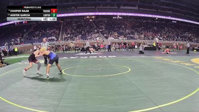 D4-126 lbs Semifinal - Cooper Raab, Powers North Central vs Austin Garcia, Lawton