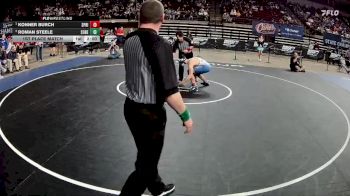 D 3 175 lbs 1st Place Match - Konner Burch, Springfield vs Roman Steele, South Beauregard