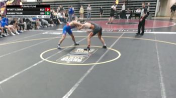 189 lbs Semis & 1st Wrestleback (8 Team) - Kasen Tyler, Decorah, IA vs Wyatt Leman, Washington, IL