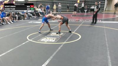 189 lbs Semis & 1st Wrestleback (8 Team) - Kasen Tyler, Decorah, IA vs Wyatt Leman, Washington, IL