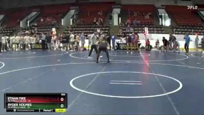 155 lbs Semis & 1st Wrestleback (8 Team) - Ethan Fike, Mi Pitbulls Black vs Ryder Holmes, MI Pitbulls Gold