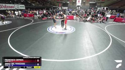 165 lbs Round 4 (16 Team) - Francisco Zepeda, NAWA-FR vs Diego Del Manzano, TCWA-FR