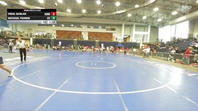 149 lbs Champ. Round 1 - Michael Fahmie, Ithaca vs Vidal Sablan, Merchant Marine