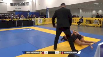 Marta María Ovalle Hurtado vs Luandra Barbosa Soares 2024 World IBJJF Jiu-Jitsu No-Gi Championship