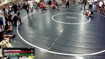 80 lbs Cons. Round 3 - William McConnell, EGWA vs Christian Wilson, Immanuel Wrestling