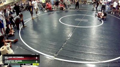 80 lbs Cons. Round 3 - William McConnell, EGWA vs Christian Wilson, Immanuel Wrestling