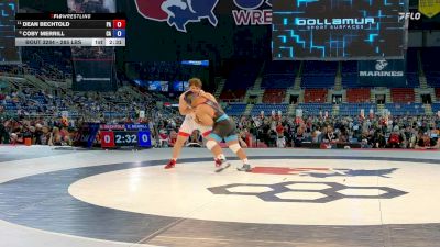 285 lbs Champ. Rd Of 16 - Dean Bechtold, PA vs Coby Merrill, CA