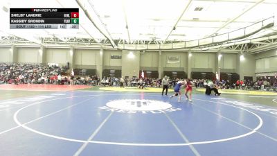 114 lbs Consi Of 16 #2 - Shelby Landrie, Berlin vs Kassidy Grondin, Plainville