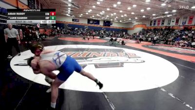 149 lbs Champ. Round 1 - Luke Kamish, Wisconsin - Platteville vs Aidan Ruddy, Concordia College (Moorhead)
