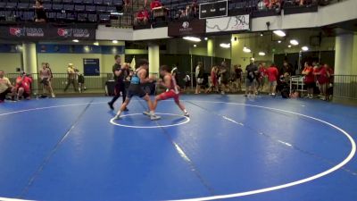 140 lbs Cons. Sub-semis - Michael Alexander, Warrior Warehouse vs Maxwell Countryman, Angry Fish Wrestling